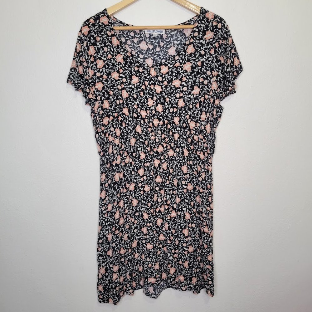 Wallflower Floral Sun Dress, Size XL